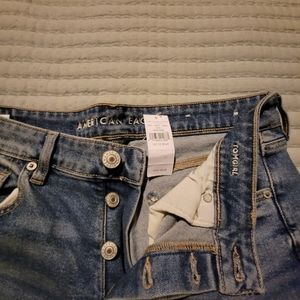 American Eagle tomgirl jeans 12 short